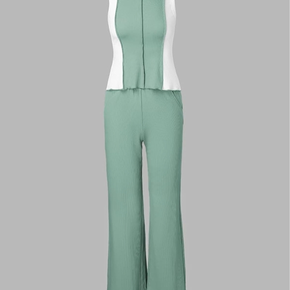 Drawstring Pants And Top - Picture 7 of 9